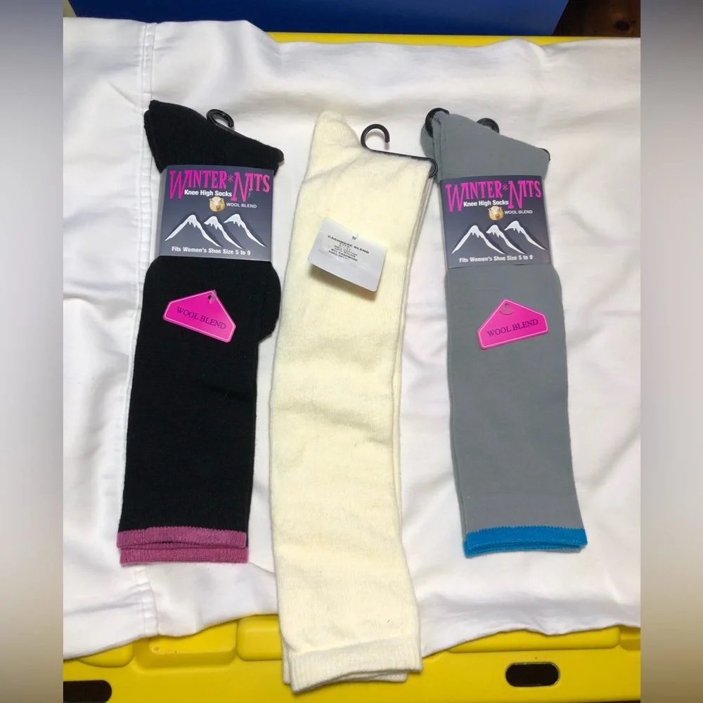 Cashmere, Wool socks Bundle NWT
